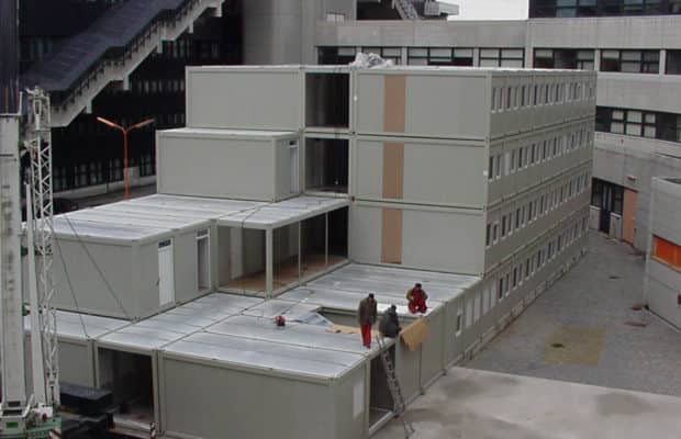modular buildings office site