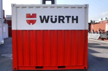 CHV 110 10FT Werkstatt Container Würth