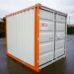 CHV 110 Shipping Container White Orange