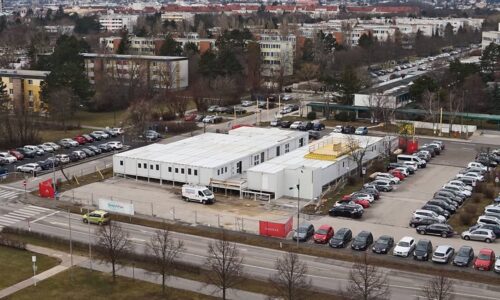 CHV Containeranlage Einkaufszentrum Wien Südstadt Übersicht