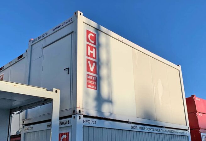 CHV Gebrauchtcontainer 20FT Bürocontainer 300-837