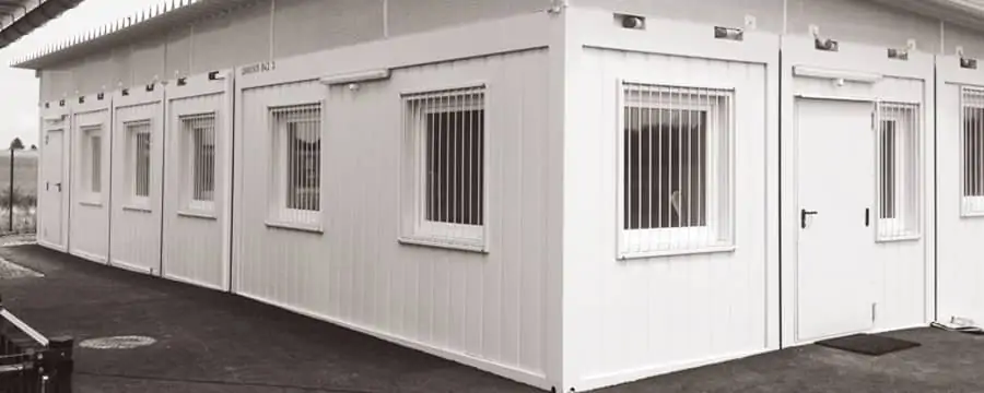 Container security accessories window and door grilles