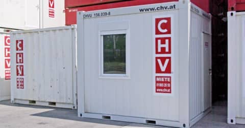 10ft Bürocontainer CHV156 NEU!