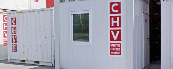 10ft Bürocontainer CHV156 NEU!