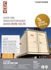 CHV storage and material container , workshop and HAZMAT containers