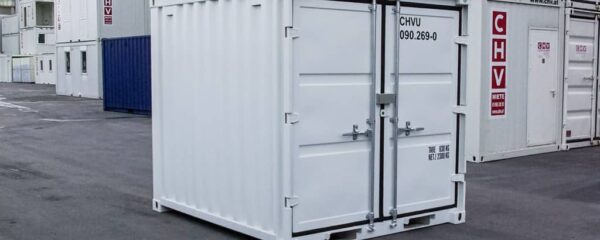 8ft Lagercontainer aus Stahl NEU