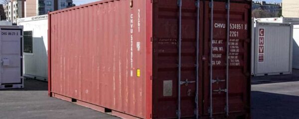 20ft ISO Container aus Stahl gebraucht