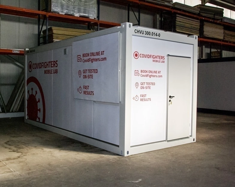 Mobile Test Laboratory Container