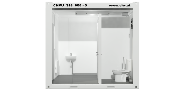CHV-150D 10ft Mobile Toilets Ladies