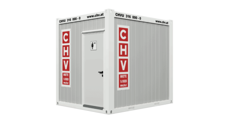 CHV-150WCD WC Container Damen 10 Fuß