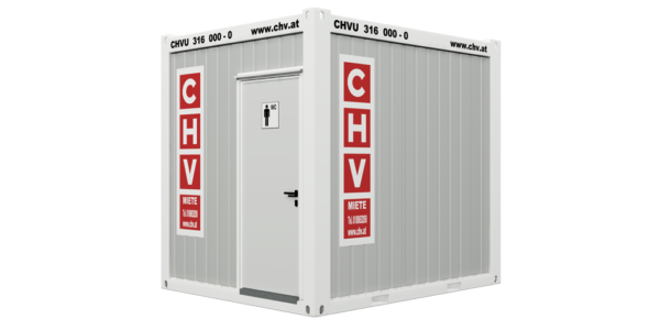 CHV-150H WC Container Herren 10 Fuß