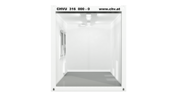 CHV300.48 16ft Bürocontainer Querschnitt