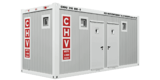 CHV-300WCDH-WC-Container-Damen-Herren-20-fuss-front