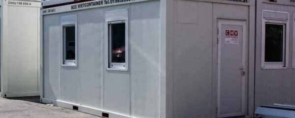 20 Fuß Bürocontainer 6m gebraucht