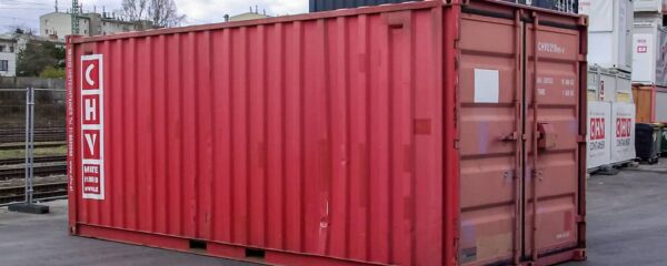 20ft Lagercontainer aus Stahl gebraucht