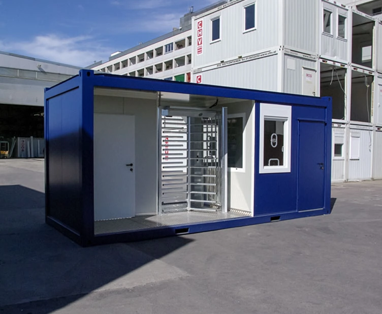 Security Container for Construction Sites