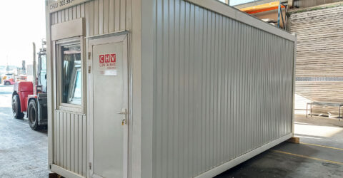 20 Fuß Bürocontainer gebraucht 2,7m Raumhöhe