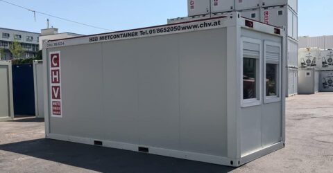 20 Fuß Bürocontainer gebraucht