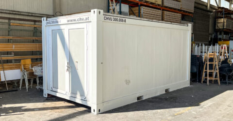 Bürocontainer 16ft gebraucht 2m Raumhöhe