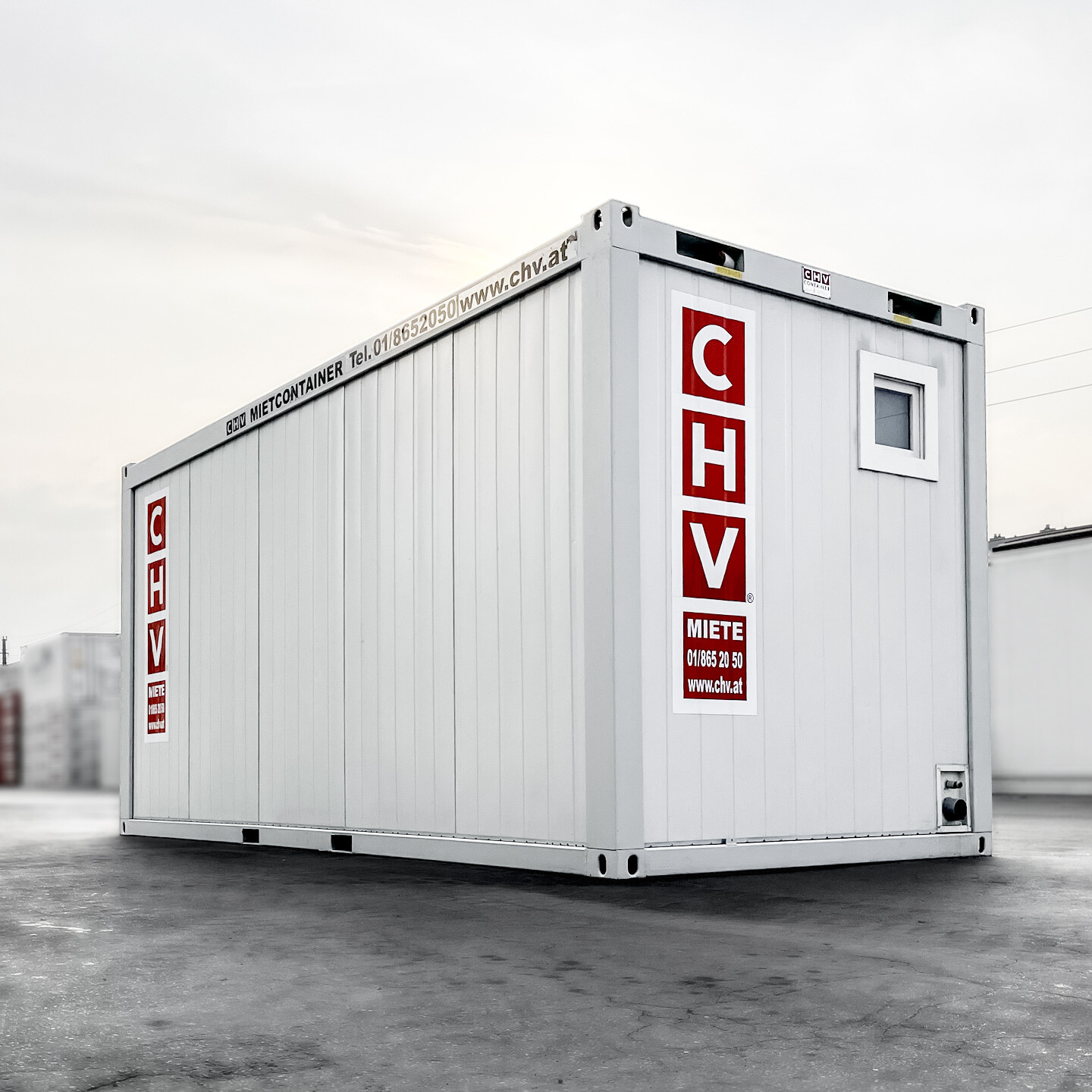 20 Fuß Sanitärcontainer mit Dusche und WC mieten oder kaufen