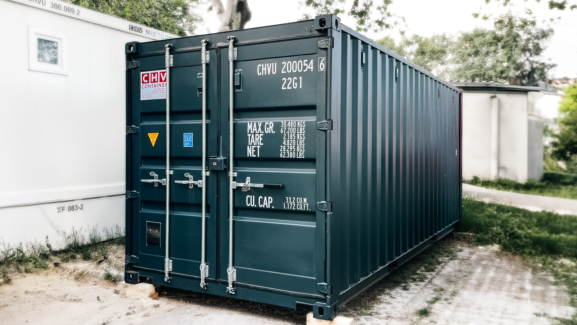 Seecontainer graucht kaufen 20 Fuß