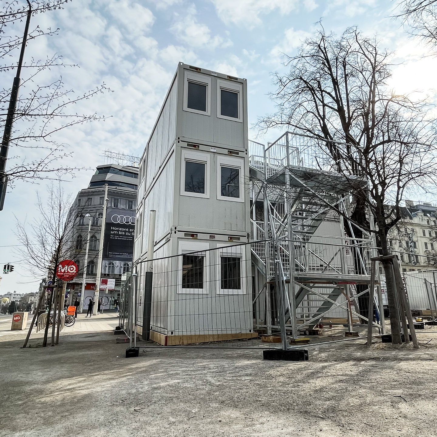 CHV Containeranlagen Projekte Museums Quartier
