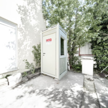 CHV-Container | Bürocontainer Kabine WC-Container Einzelkabine neu oder gebraucht kaufen und mieten Depot-Wien, Österreich-EU