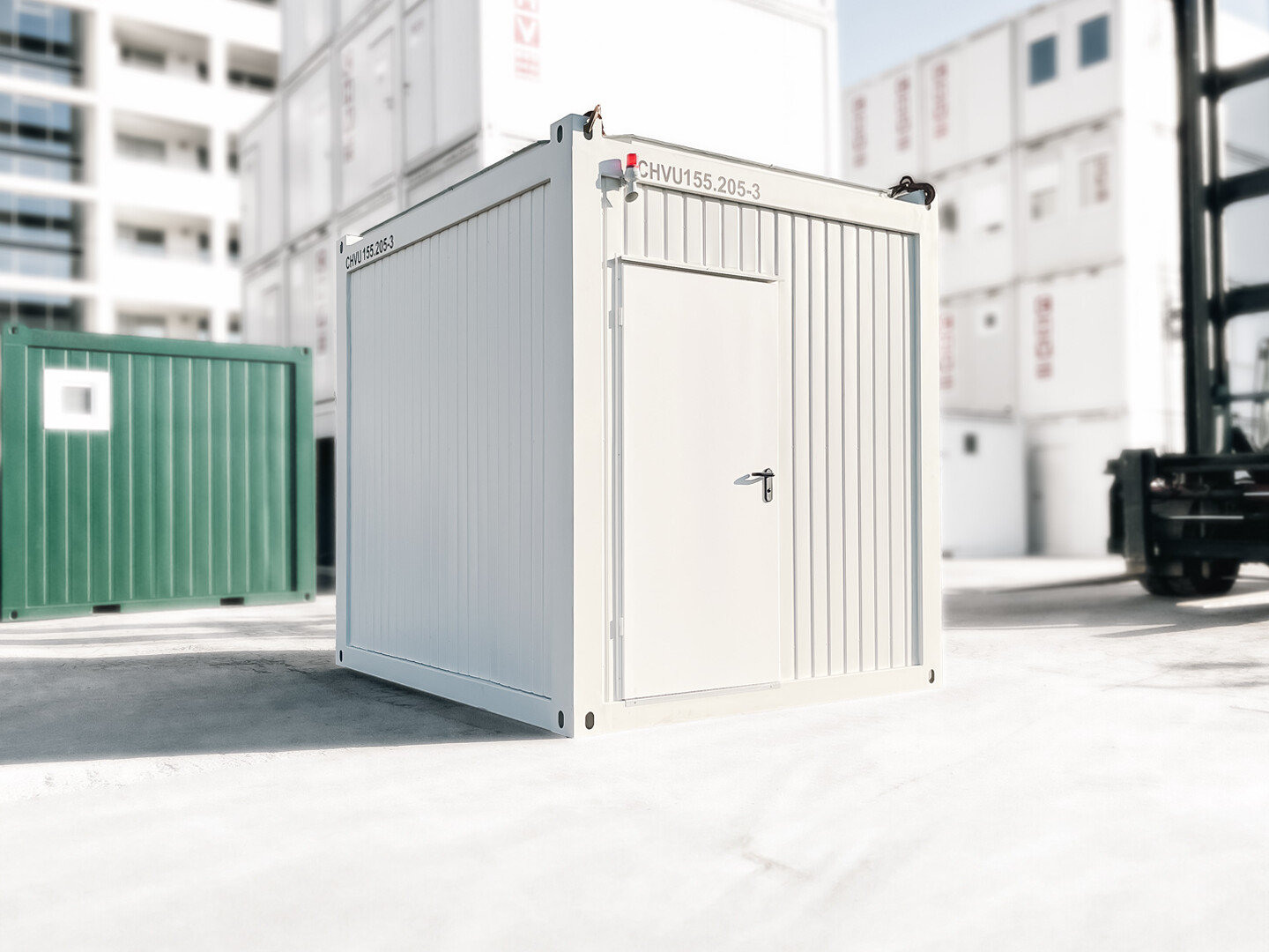 3 Meter WC Container Barrierefrei mieten oder kaufen