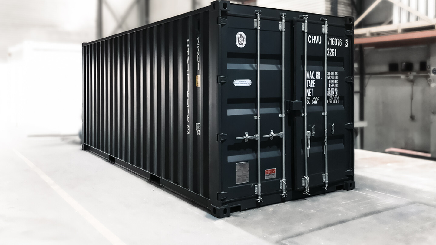 Seecontainer ISO Standard Container gebraucht kaufen 20 Fuß oder meiten