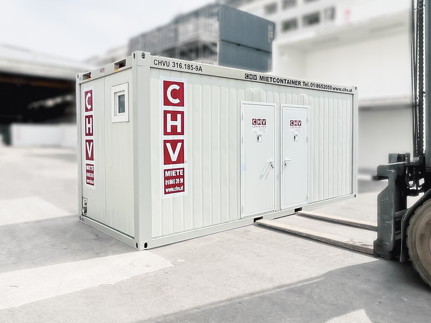 20 fuß WC Container mieten oder kaufen