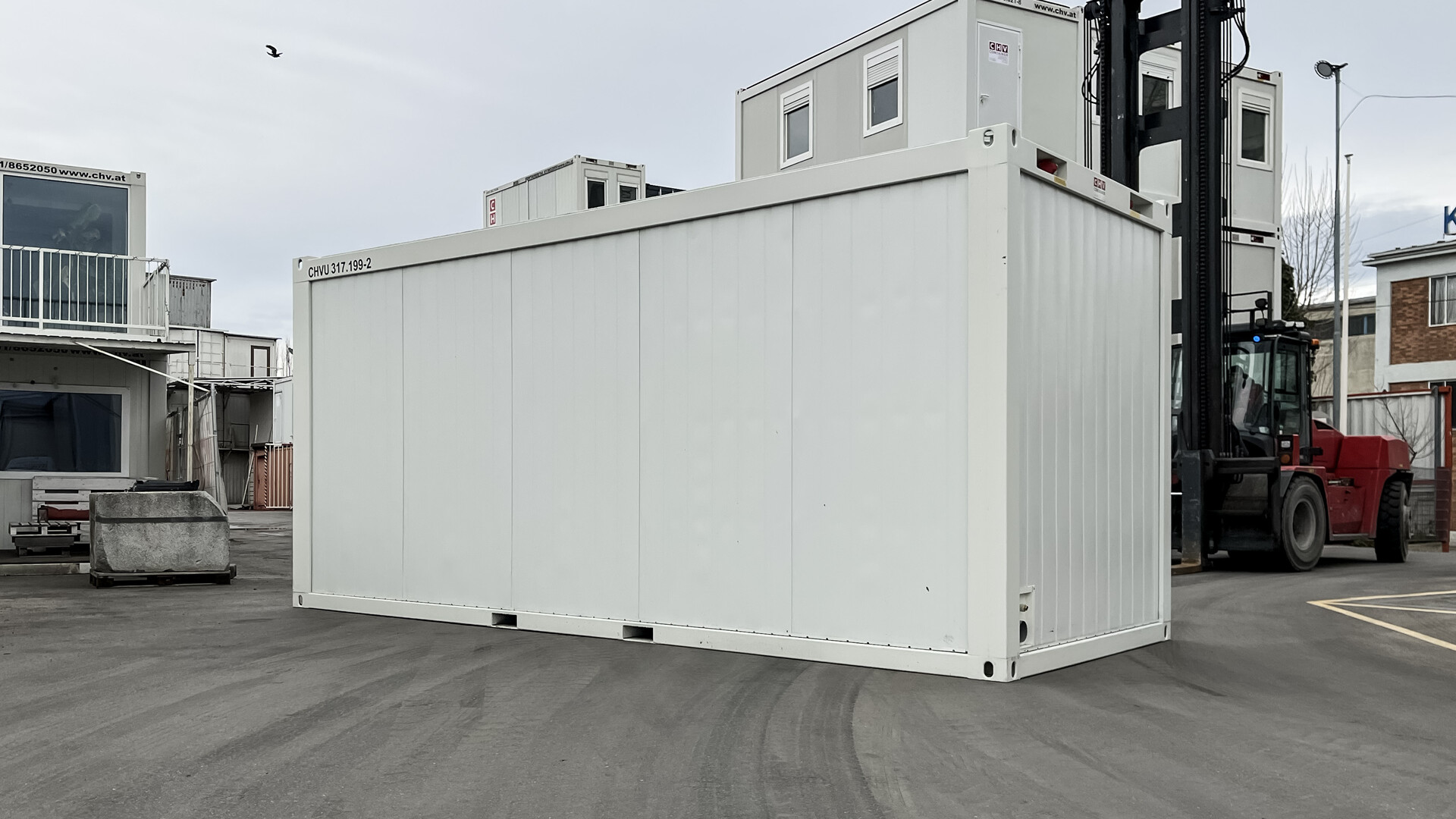 CHV Saniär- und Bürocontainer mieten oder kaufen gebraucht