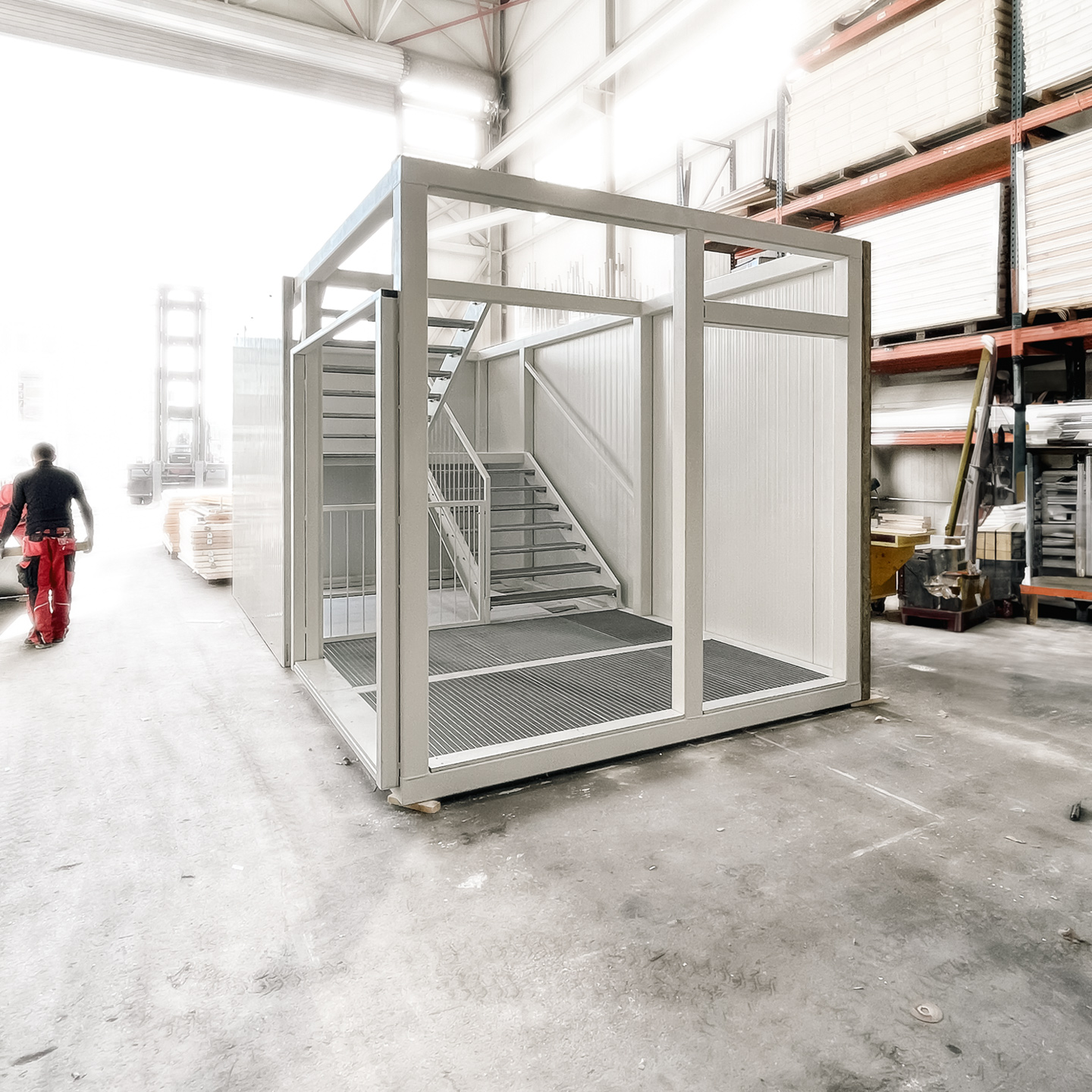 Treppen Container mieten