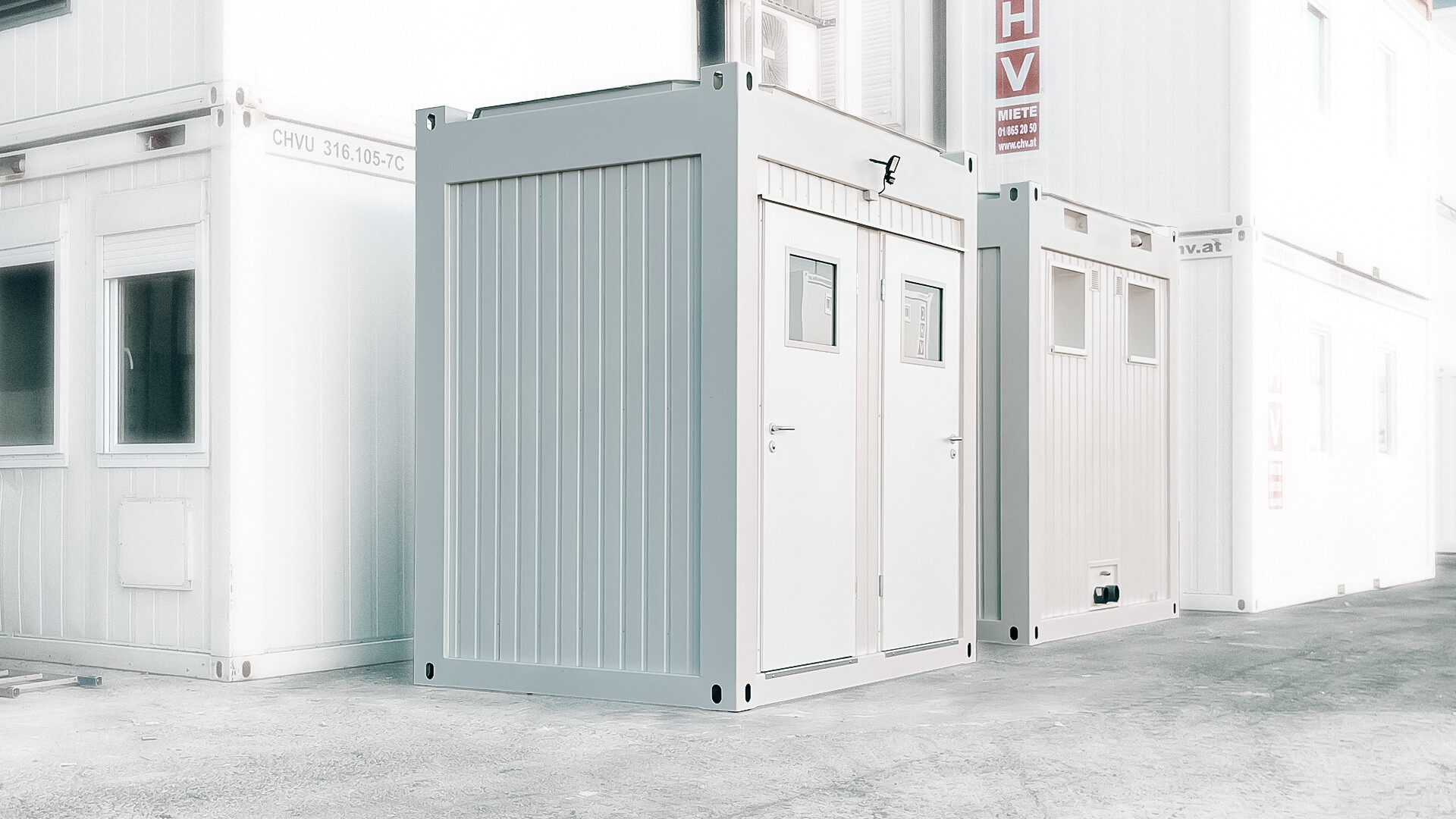 Premium Sanitärcontainer mobile Toiletten von CHV