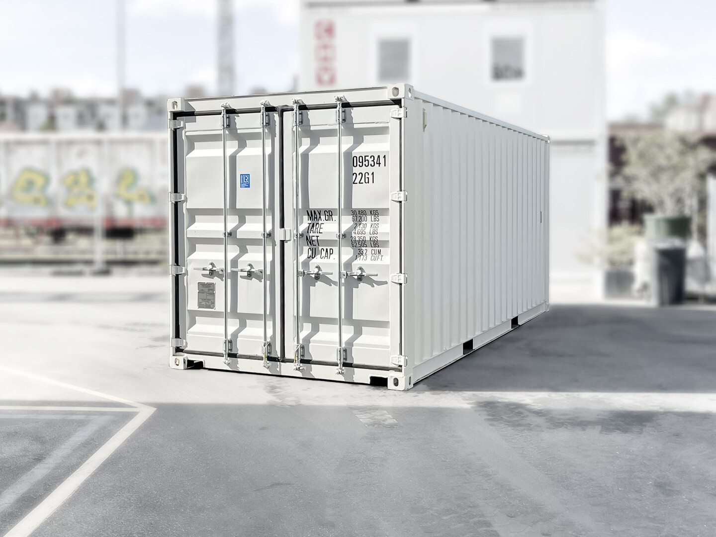 Gebrauchte Seecontainer Schiffscontainer kaufen 20 Fuß Container ISO