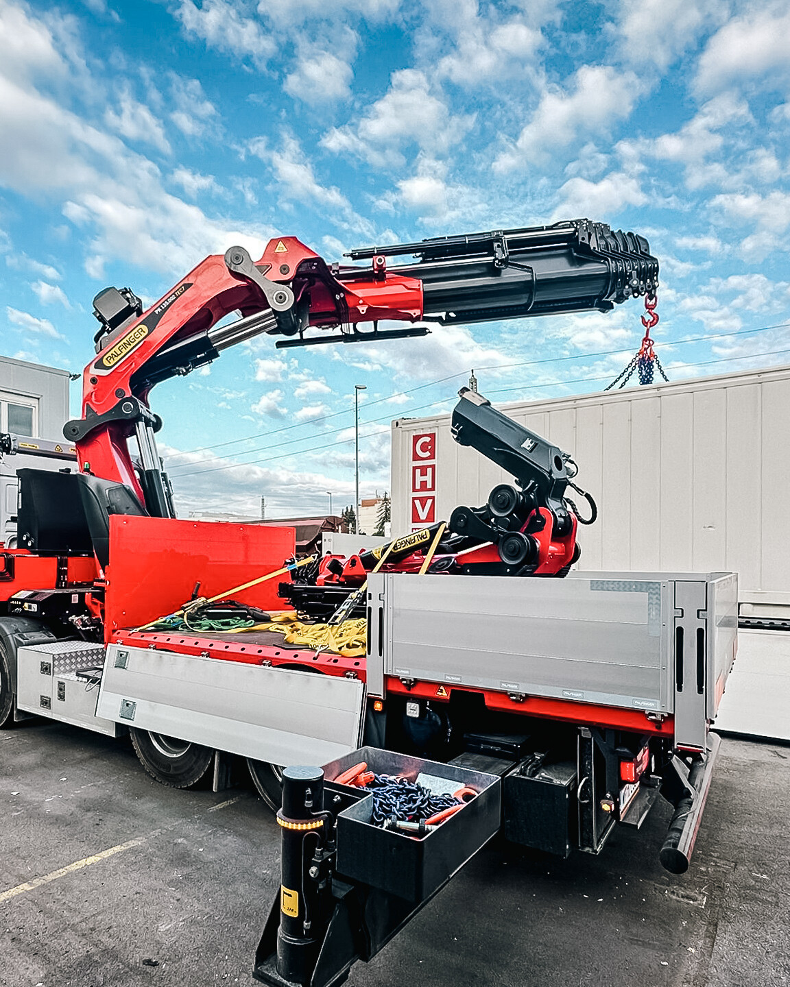 container service werkstatt Transport logistik