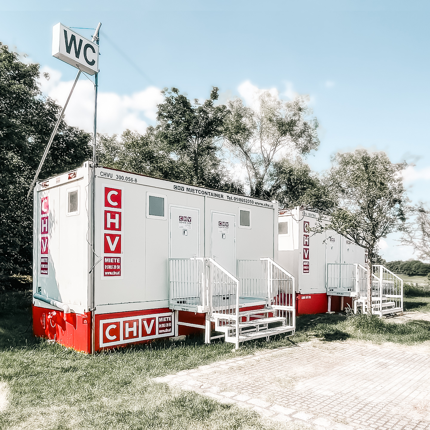 Container Kaufen WC Container von CHV