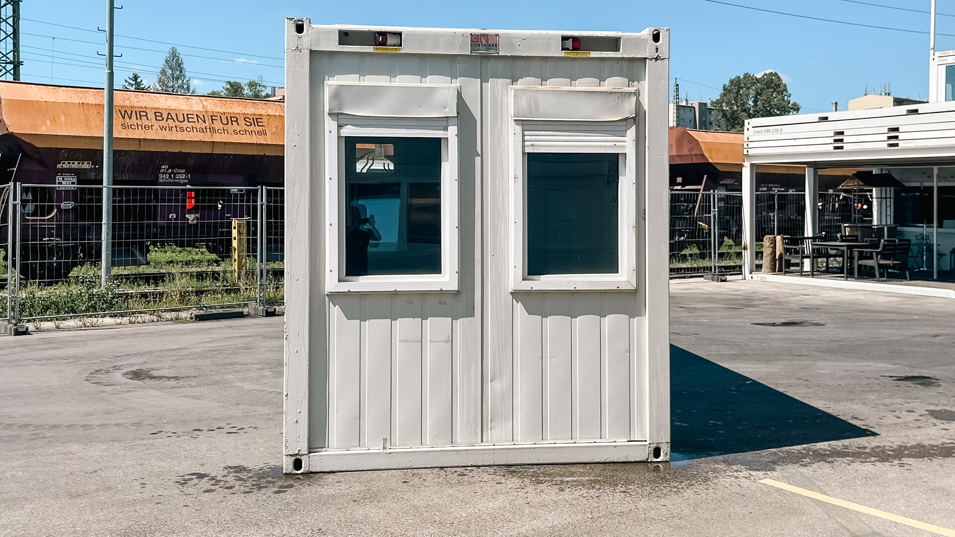 20 Fuß Bürocontainer gebraucht 6m