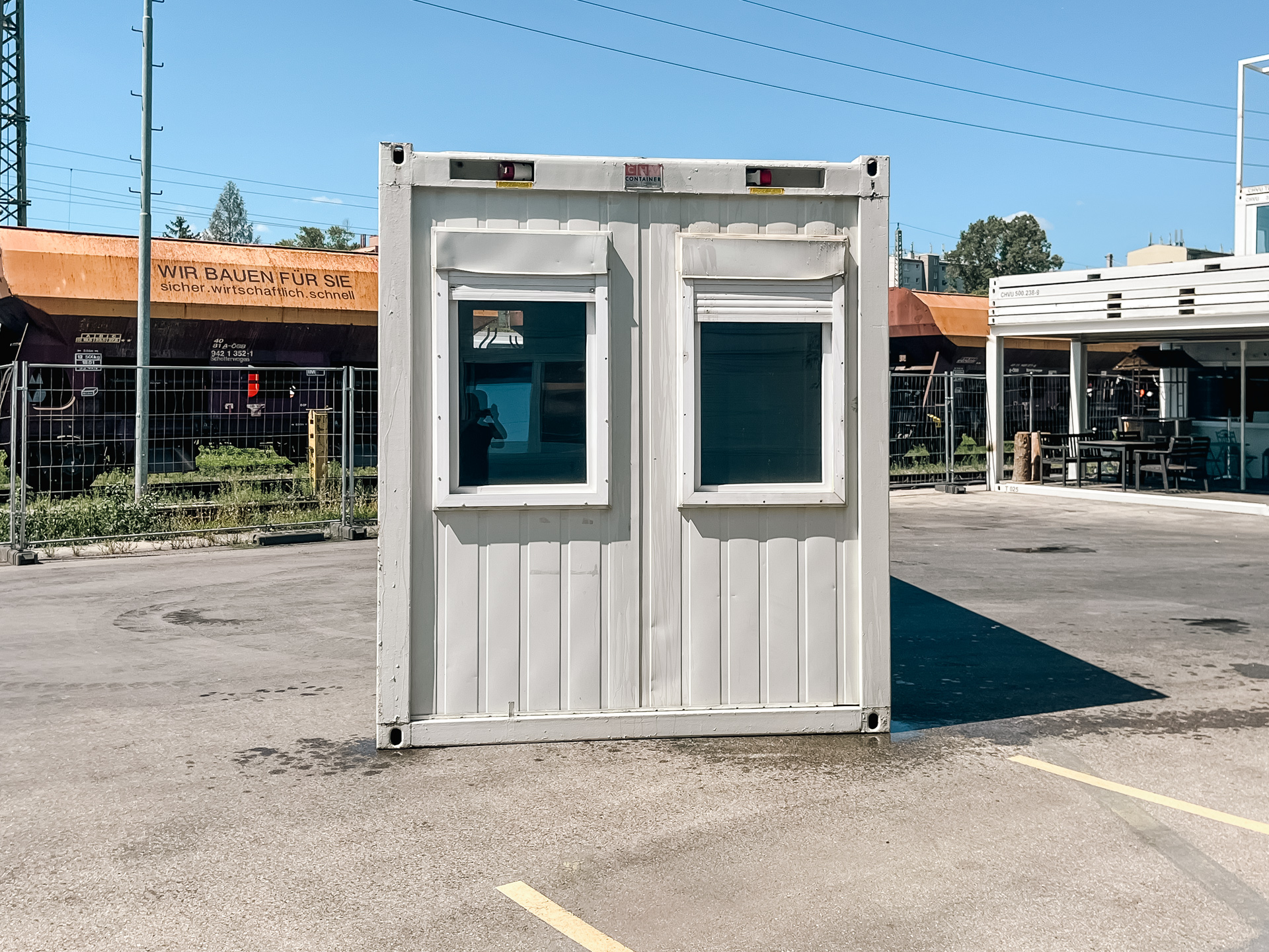 20 Fuß Bürocontainer gebraucht 6m