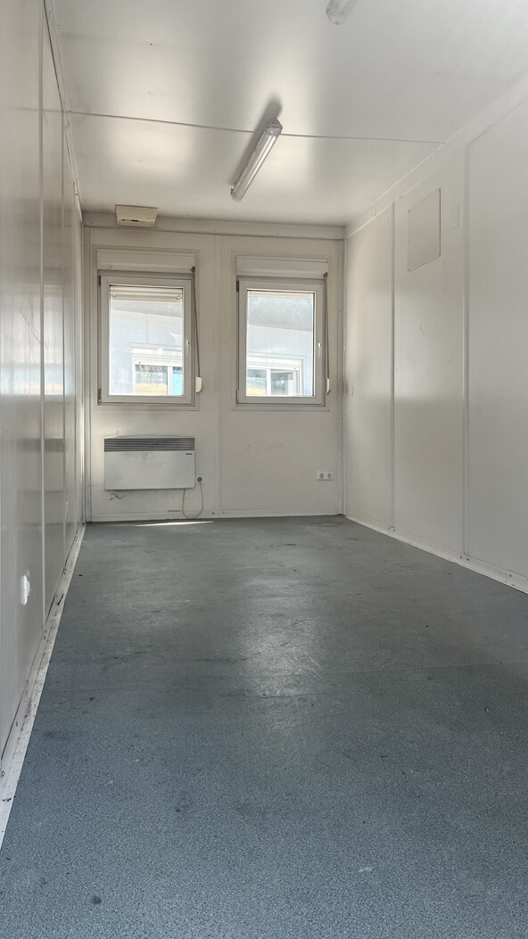 Bürocontainer 6m gebraucht innen