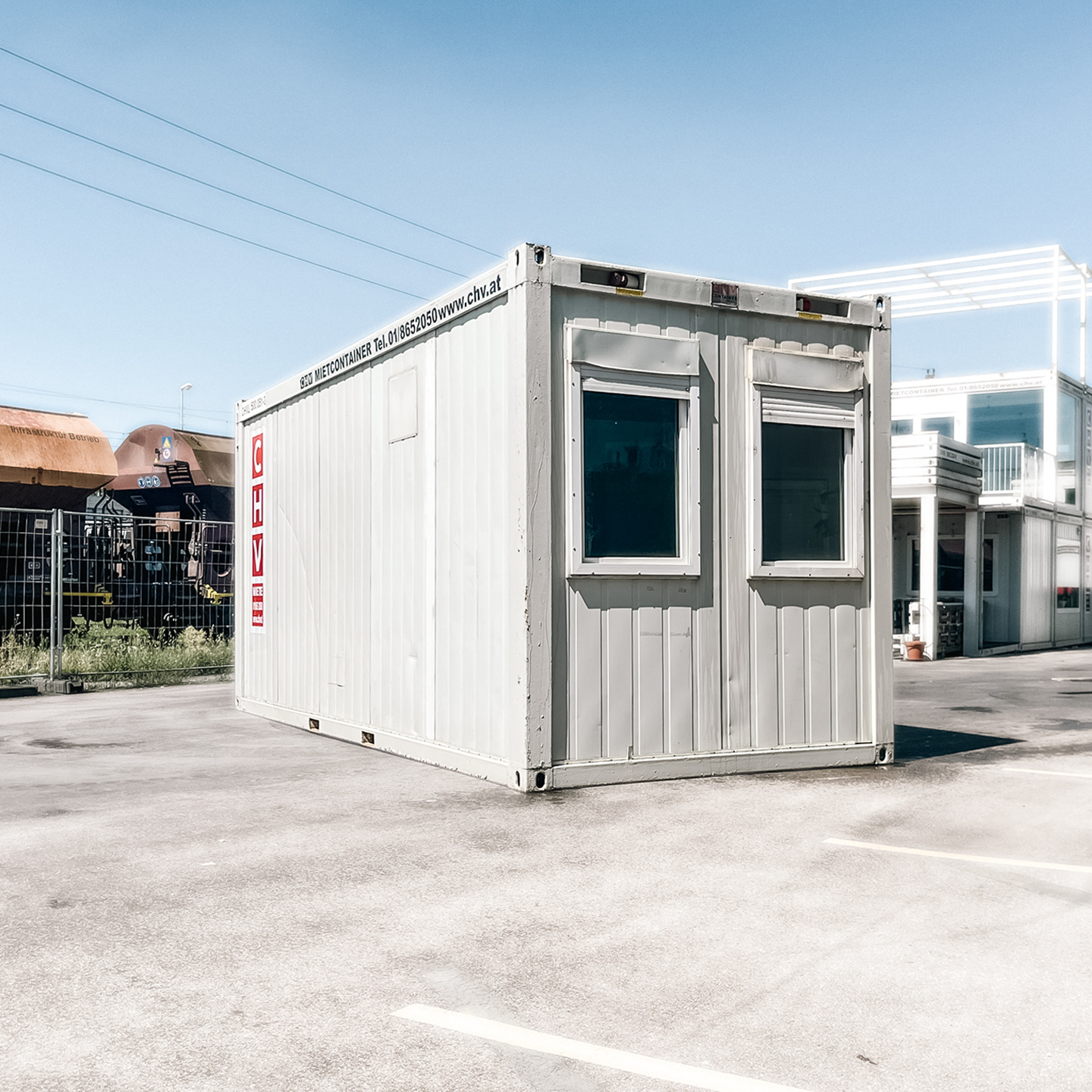 20 Fuß Bürocontainer gebraucht 6m