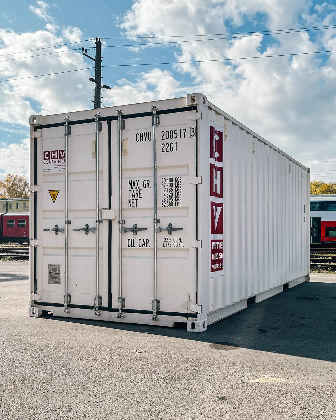 Baucontainer gebraucht kaufen 20 Fuß Seecontainer