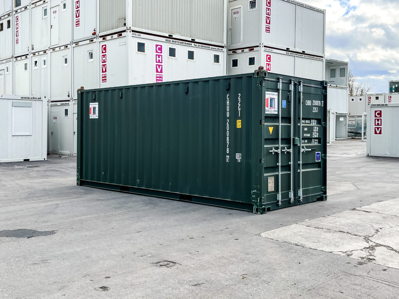 20 Fu 223 Container Schiffscontainer 220 Berseecontainer Lagercontainer In